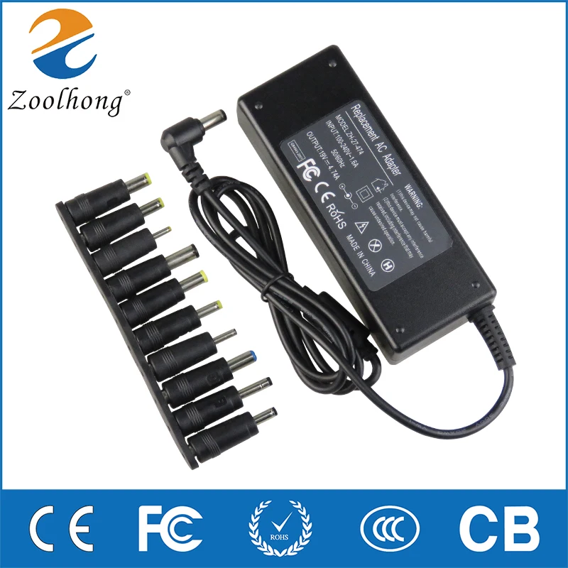 

for Acer ASUS DELL Thinkpad Lenovo Sony Toshiba Samsung Laptop 19V 4.74A 90W Laptop AC Universal Power Adapter Charger