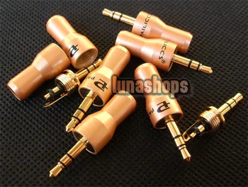 

Golden Pailiccs pailic Plug Audio Cable Connector 3.5mm male soldering adapter LN002614