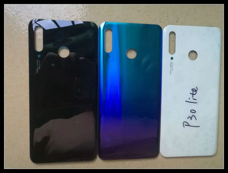 Для huawei P30 lite задняя крышка батарейного отсека стеклянный корпус чехол с клейкой наклейкой Ремонт для P30 Lite P30 P30 pro
