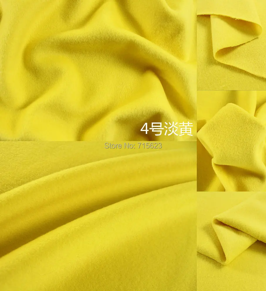 12 видов цветов шерстяная кашемировая ткань для зимнего пальто W1H05
