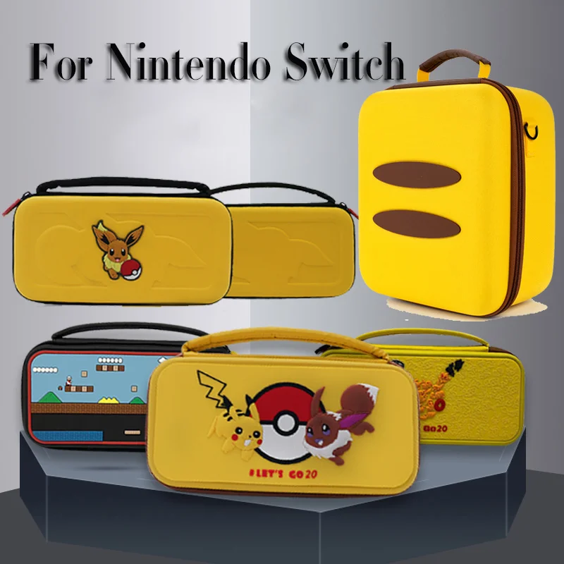 

For Nintendo Switch Accessories NS Switch Console Joycon Bag EVA Portable Hard Bag Travel Carrying Storage Bag Pouch Handbag