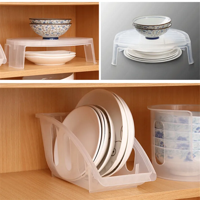 Горячая Распродажа тарелка для посуды миска для хранения пластиковая кухонная посуда стойка для хранения кухонный инструмент