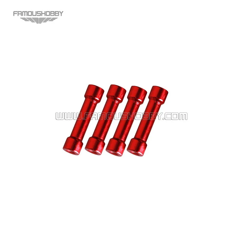 Фамоушобби FSP043 M3x25mm прокладка/анодированный красный/синий Алюминиевый шаг