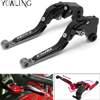 

Laser Logo YZFR3 CNC Adjustable Folding Extendable Motorcycle Brakes Clutch Levers For Yamaha YZF R3 YZF-R3 2015 2016 2017
