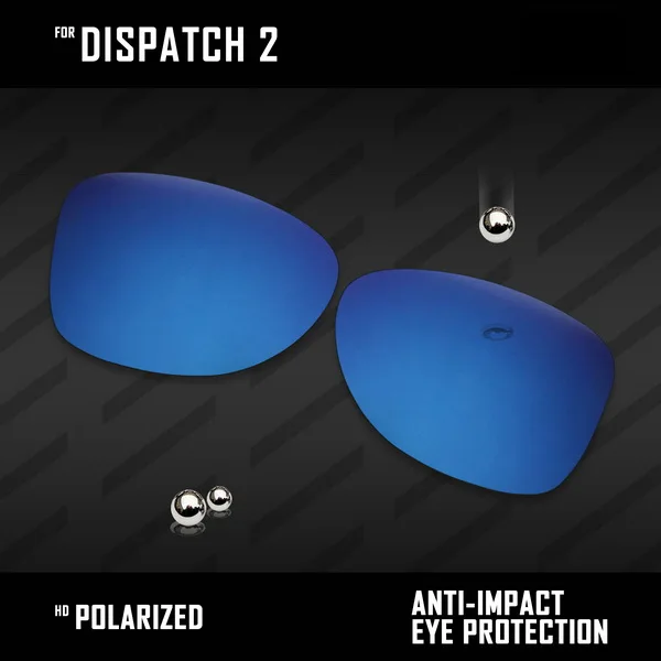 OOWLIT Объективы запасные части для Oakley 2 OO9150 солнцезащитные очки поляризованные очки-разноцветный - Цвет линз: Sapphire Blue