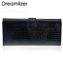 3 Fold Genuine Leather Women Wallet Hasp Crocodile Female Clutch Purse Brand Leather Money Bag Wallet Women Card Holder 3 Fold Genuine Leather Women Wallet Hasp Crocodile Female Clutch Purse Brand Leather Money Bag Wallet Women Card Holder