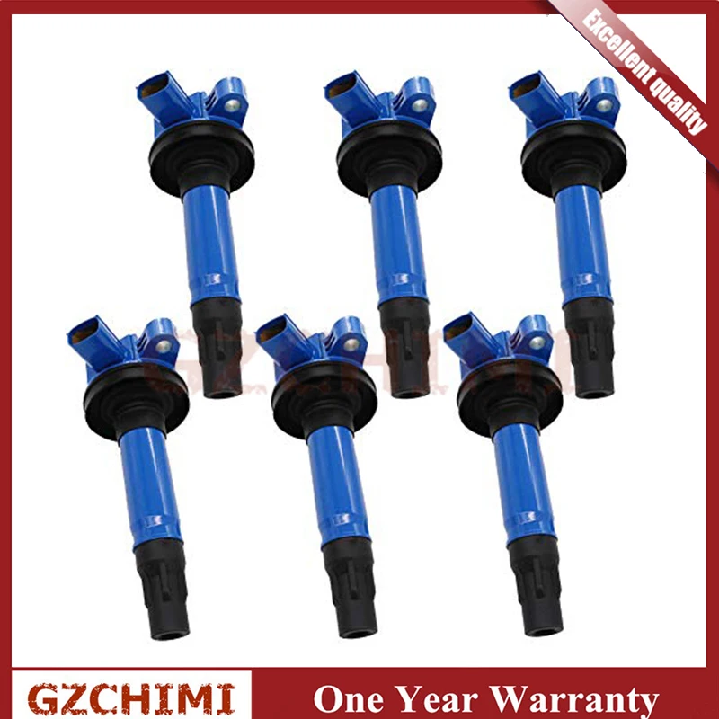 

BL3Z-12029-C 6pcs Ignition Coil for Ford Expedition Explorer F150 Flex Taurus Transit Lincoln MKS MKT Navigator 3.5L V6 13-17
