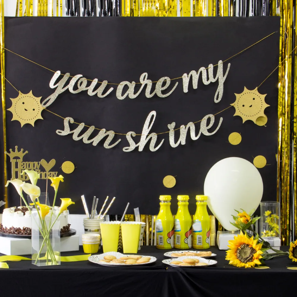 Украшение для детской комнаты You Are My Sunshine|Украшения своими руками вечеринки| |