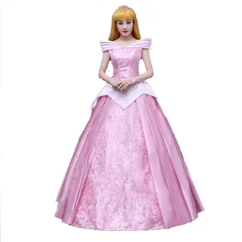 

2017 New Style Sleeping Beauty Cosplay Dress Princess Aurora Cosplay Costume