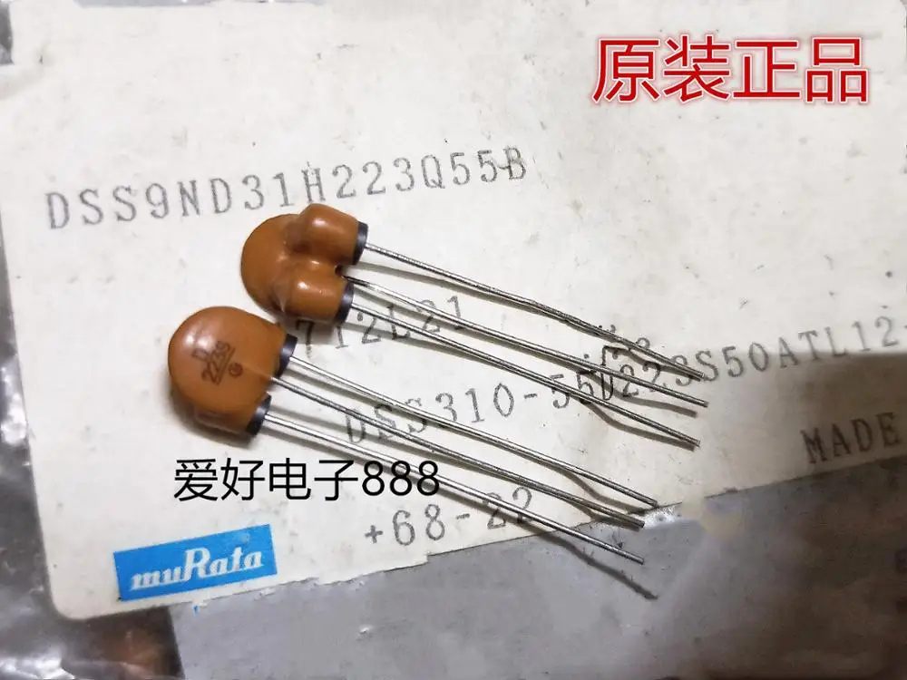 

Original new 100% DSS9ND31H223Q55B quiet noise three-terminal filter capacitor D223S 50V (Inductor)