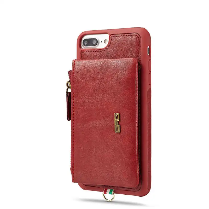 Kopen BrankBass Wallet Case Voor iPhone 8 7 6 Plus Lederen Stand Portemonnee Mobiele Accessoires Case Cover Voor iPhone 6 7 8 X XS M