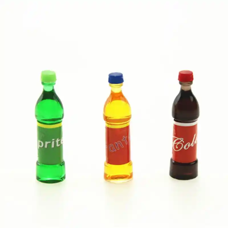 1:12 Garrafa de Bebida Garrafas Em Miniatura Casa de Boneca Bonecas Acessórios Mini Decoração Nova Chegada