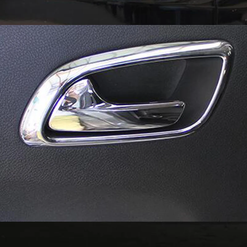 

ABS Chrome Car Inner Door Handle Bowl Cover Trim fit for dodge journey fiat freemont 2013 2014 2015 2016 4pcs