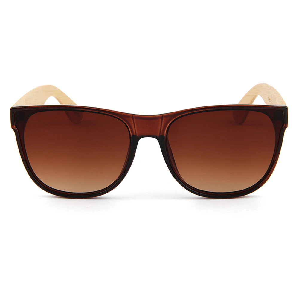 Design Sonnenbrille Uv400 Marke Objektiv Shades Retro Brille Bambus Frauen Holz Anti Lens Brown Willenskraft Männer Braun H0pwpq