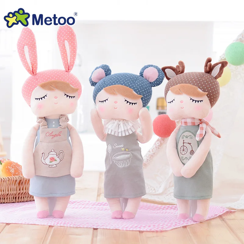 

16 Inch Accompany Sleep Angela Rabbit Plush Stuffed Animal Kids Toys for Girls Children Birthday Christmas Gift Metoo Doll