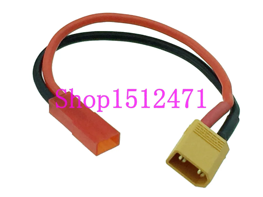

1pce XT30 / XT-30 male To JST female Adapter with 10CM (4 inches) 20awg Wire
