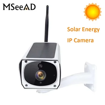 

Outdoor Security Camera Solar Energy WIFI Wireless IP Camera 1080P Camera Waterproof Two-way Audio Cloud storage HD IR Night
