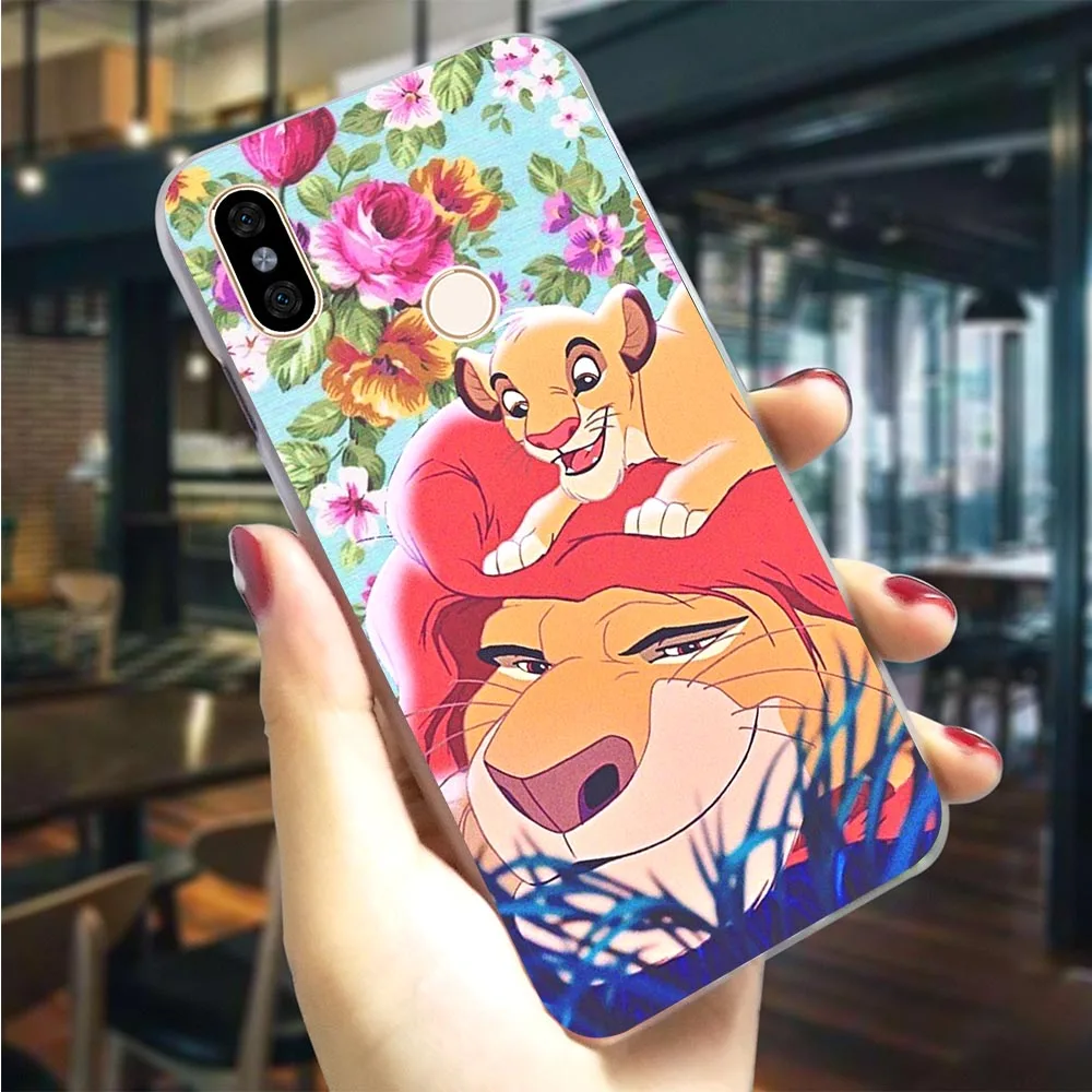 

Hard Case for Xiaomi Redmi 6A Hakuna Matata Lion King Cover for Redmi Note 5 Case 4A 5 Plus 5A Prime 4X 6A 6 Pro Back Covers
