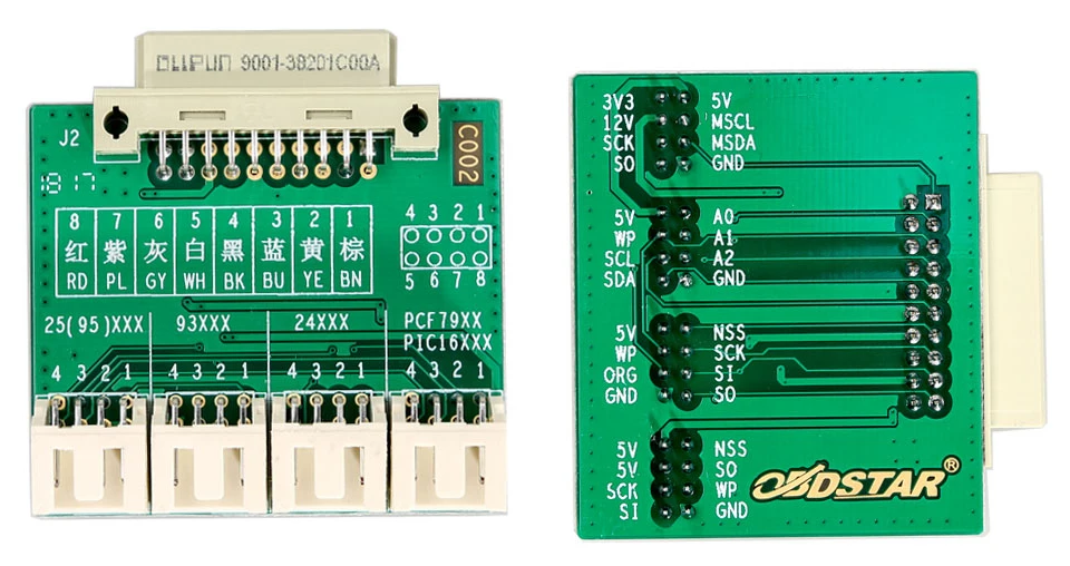 OBDSTAR P001 Программист RFID адаптер и PCF79XX обновление ключа и EEPROM 3 в 1 работа с OBDSTAR X300 DP Master IMMO для VW/AUD