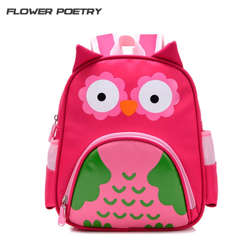 Buy Cartoon Kid School Backpack Child Owl School Bag