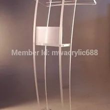 Free Shipping High Quality Soundness Modern Design Cheap Clear Acrylic Lectern