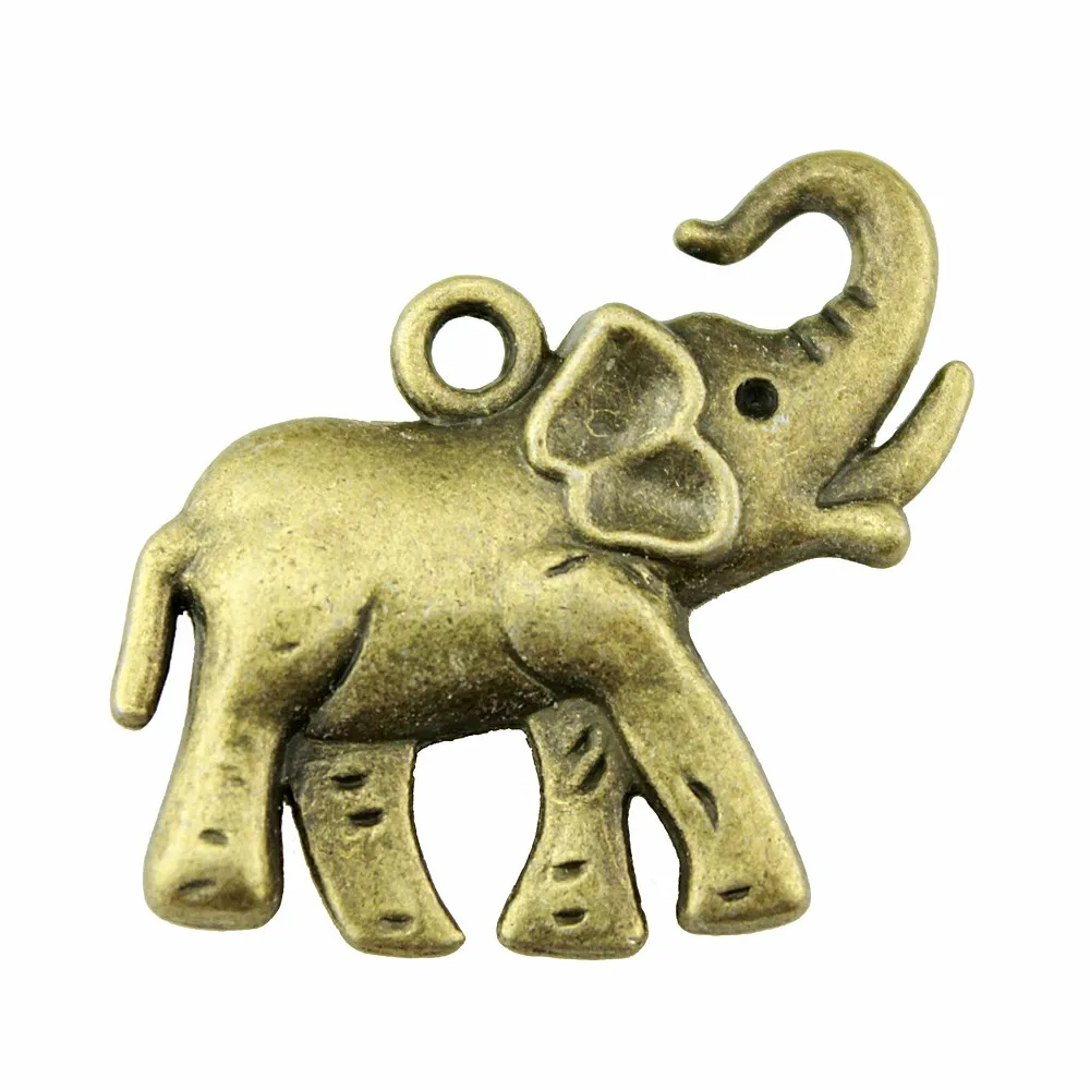 1pcs Lucky Charm Elephant Elephant Charm For Jewelry Making Elephant