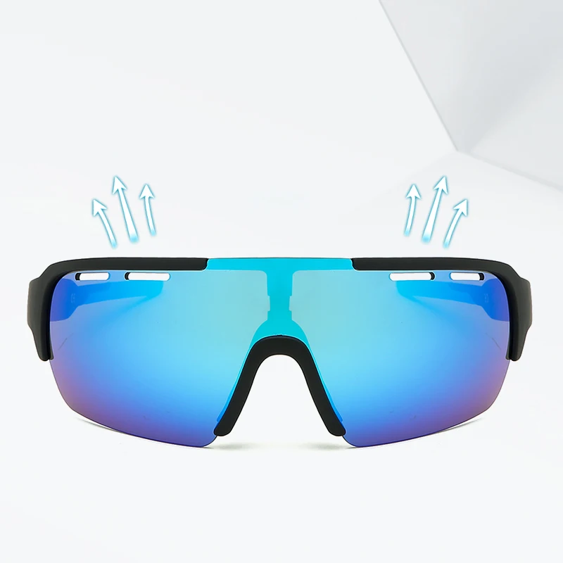 4 Lens Polarized Cycling Glasses Outdoor Sports Cycling Goggles Men Cycling Eyewear Mountain Bike Cycing Sunglasses Drop Ship