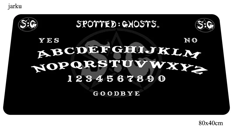 Ouija доска геймерский коврик для мыши запястий 800x400x3 мм игровой мышь pad большой стол тетрадь интимные аксессуары ноутбука padmouse эргономичный