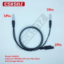 TOPCON gps кабель A00630 кабель для TOPCON gps к PDL радио и внешний аккумулятор