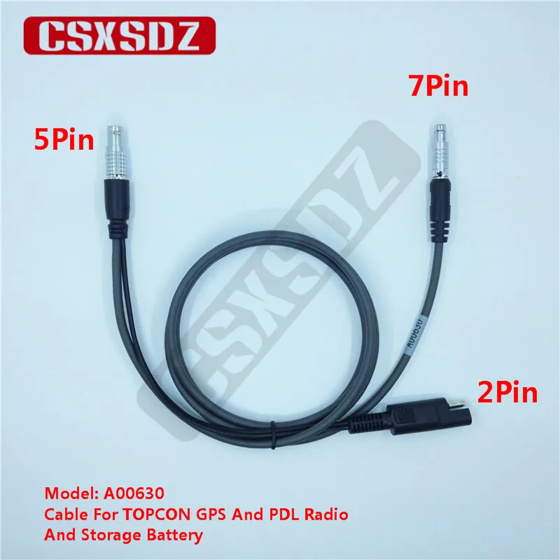 

New TOPCON GPS Cable A00630 Cable For TOPCON GPS To PDL Radio And External Storage Battery