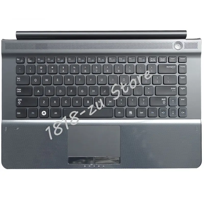 

YALUZU new laptop keyboard with C shell for Samsung RC410 RC420 RV420 RV413 RV412 RC415 Topcase Housing Palmrest English US