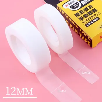 

6 Pieces Invisible Repair Tape Repairing Scotch Tapes Students Adhesive Wrong Questions Clear Hand Tear Correct Wrong Writing