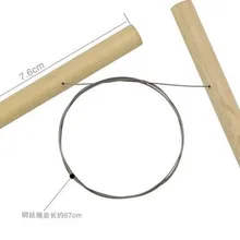 Деревянный резки проволоки для глиняной посуды Скульптура Моделирование Создание набор инструментов Playdough инструменты