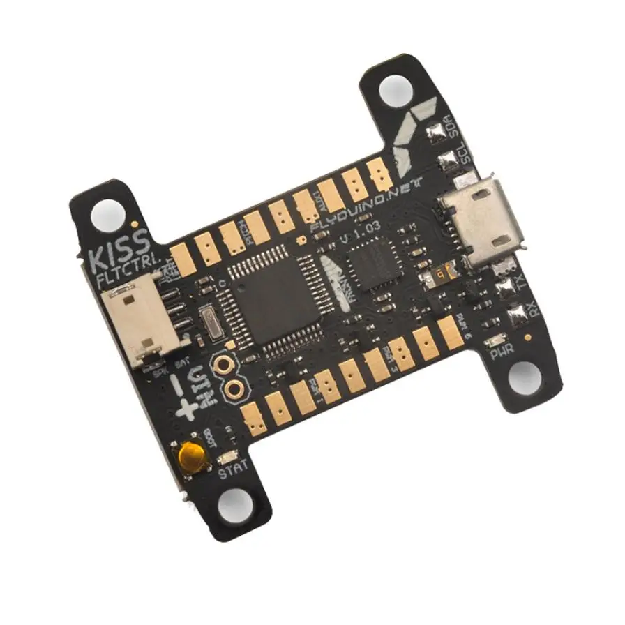 

New Part For Rc Drone Flyduino KISS FC 32bit Flight Controller V1.03 for FPV Multirotor Quadcopter Drone Parts t227