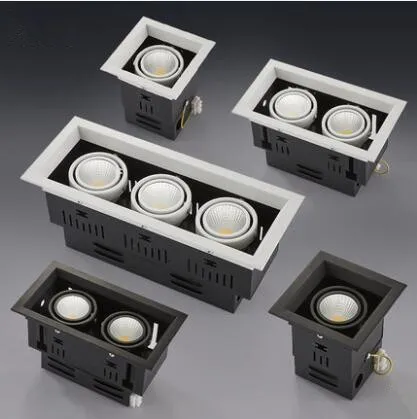 

FREE 10W 20W 30W LED COB Spot Led Downlight Dimmable AC85-265V Warm/ Natural/Cold White Recessed LED ceiling Lamp Spot Light