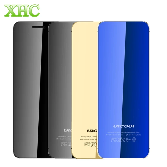 Cheap ULCOOL V36 Card Mobile Phone 1.54 inch MTK6261D Support Touch Keys Bluetooth 2.0 FM Anti-lost GSM Dual SIM Cellphones