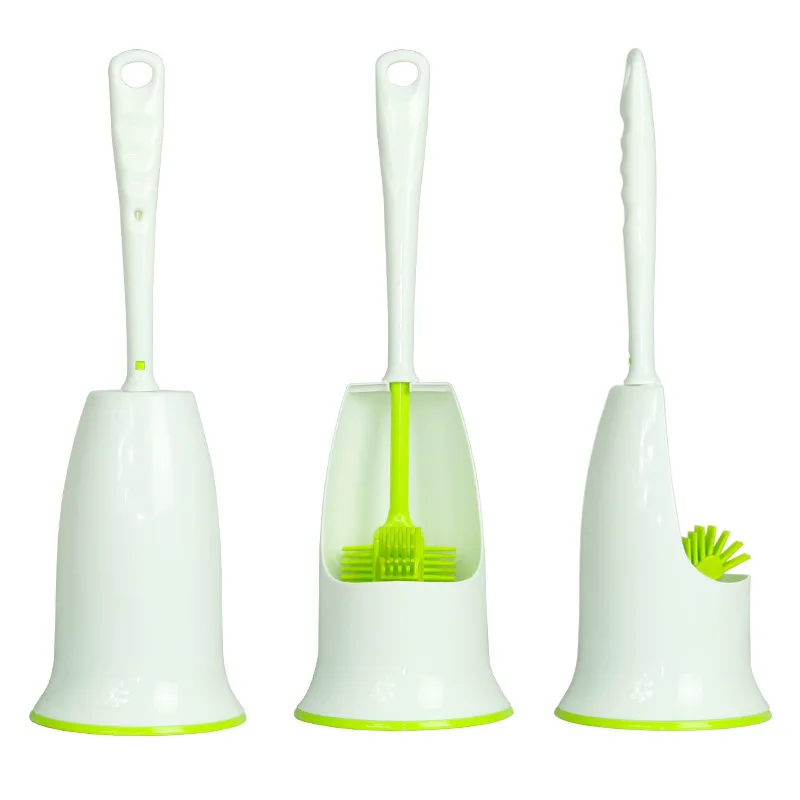 Buy Creative Toilet Brush Bathroom WC Scrub Brush Holder witcleaning Stainless