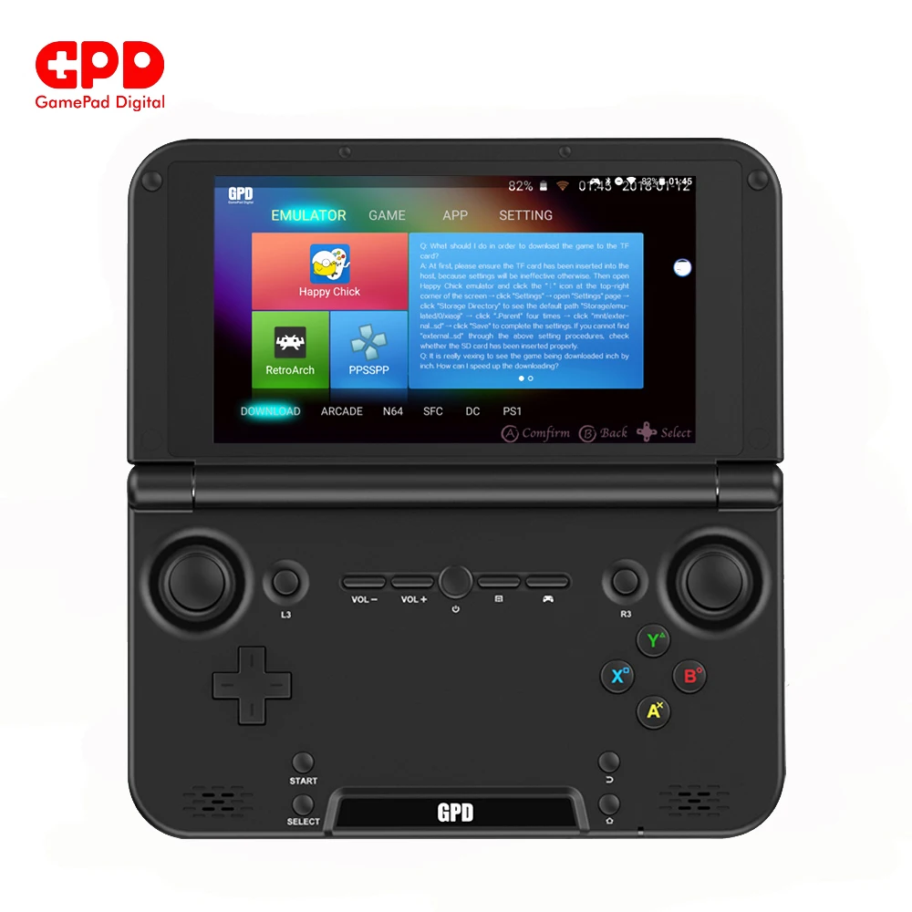 GPD XD PLUS 5 дюймов Android7.0 геймпад планшет 4 ГБ/32 ГБ MTK8176 шесть ядер 2 1 ГГц