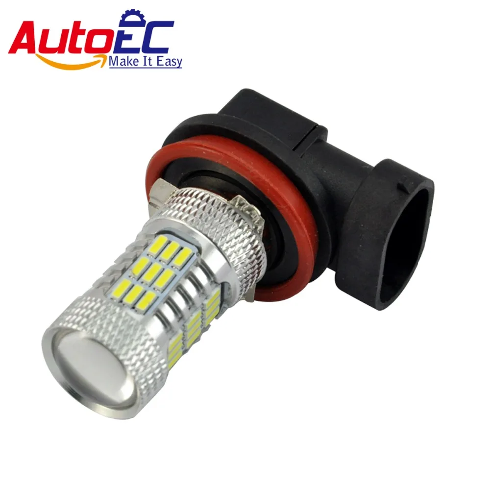 

AutoEC H11 4014 45smd led Fog head Light Driving Lamps car auto Replacement daytime running light bulb white dc12v 100pcs #LI17