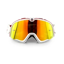 

2018 new high-grade retro 100 goggles outdoor riding cross-country ski goggles Harley goggles set YH07!With box!free shipping!!