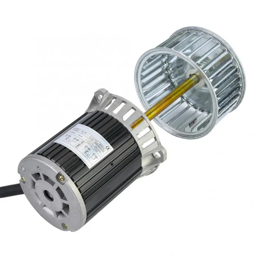 

KL-90 220V Long Shaft High Temperature Motor with Cooling Fan DIY Machine Engine Accessory 2800r 90W for Oven Reflow Soldering