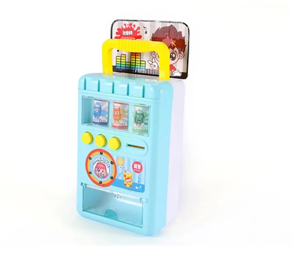 

plastic funny toys kids vending machine set