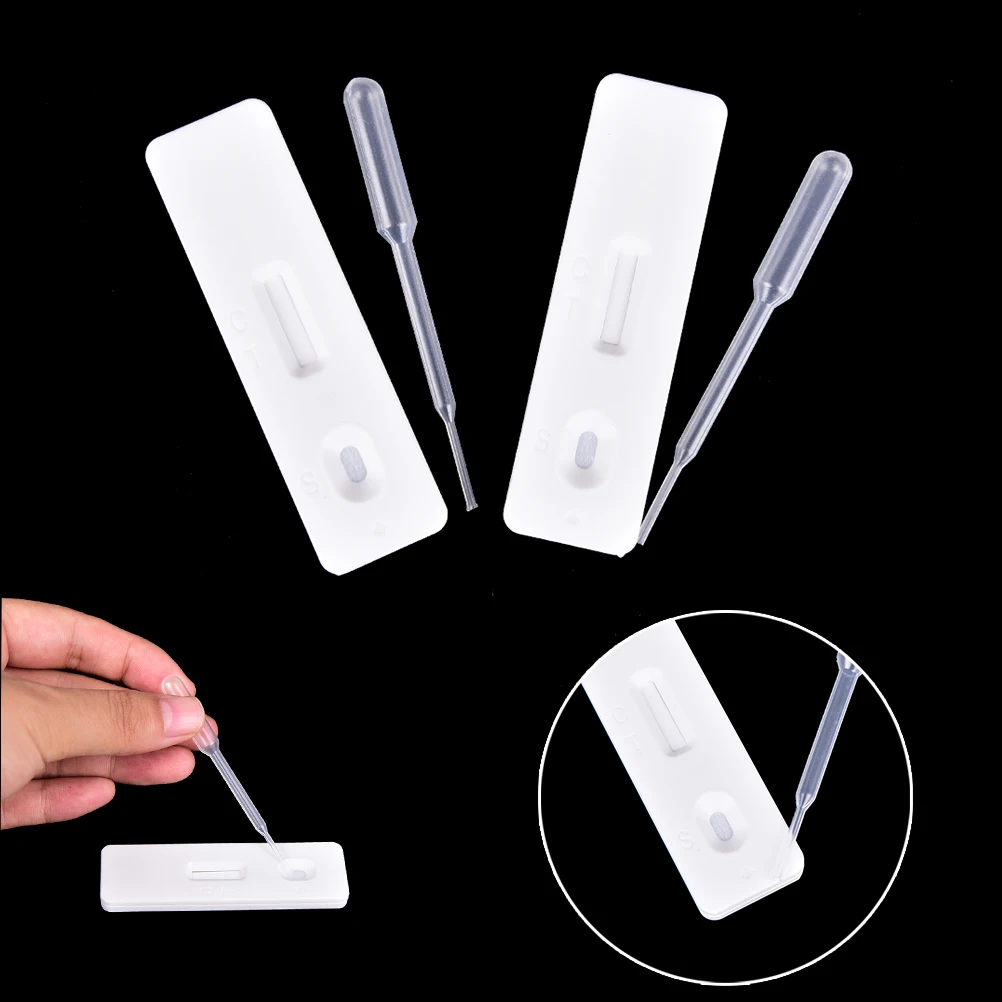 

High Quality 2Pcs Home Private Early Pregnancy Urine Midstream Test Strips Kit