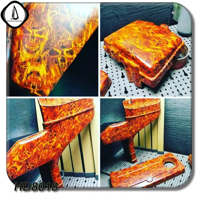 Hydro Dipping HD8018 Water Transfer Aqua Printing Film 0.5M*2M Red