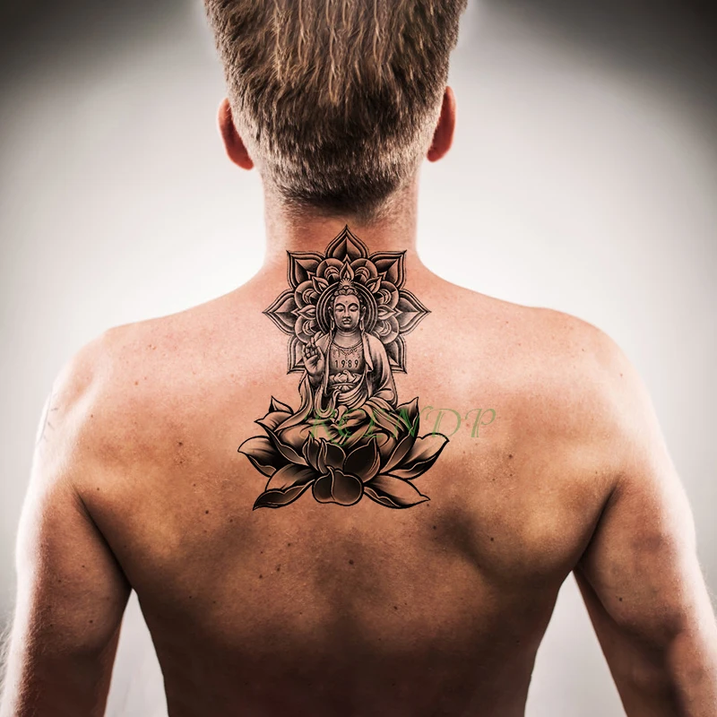 Waterproof Temporary Tattoo Sticker Buddha Lotus Fake Tatto Flash Tatoo Tatouage Temporaire Big Size Arm Leg For Women Girl Men Temporary Tattoos Aliexpress Waterproof Temporary Tattoo Sticker Buddha Lotus Fake Tatto Flash Tatoo Tatouage Temporaire Big Size Arm Leg For Women Girl Men Temporary Tattoos Aliexpress