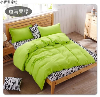 

Sookie Home Textile 3pcs King Size Colorful Bedding Sets Pretty Geometric Plaid 4pcs Duvet Cover Sets Pillowcases Pillow Covers