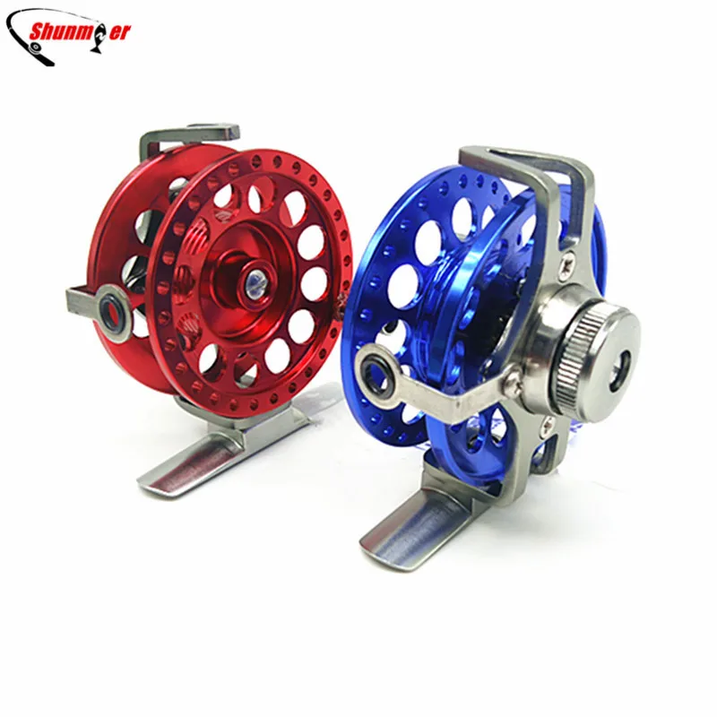 SHUNMIER Fly Fishing Reels Ice Fishing Wheel Metal Spool 4050 60 1BB