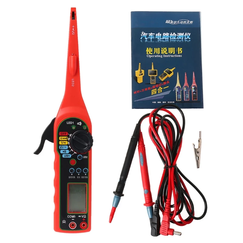 

Very Durable New Multi-function Auto Circuit Tester Multimeter Lamp Car Repari Diagnostics Tool Drop Shipping Support