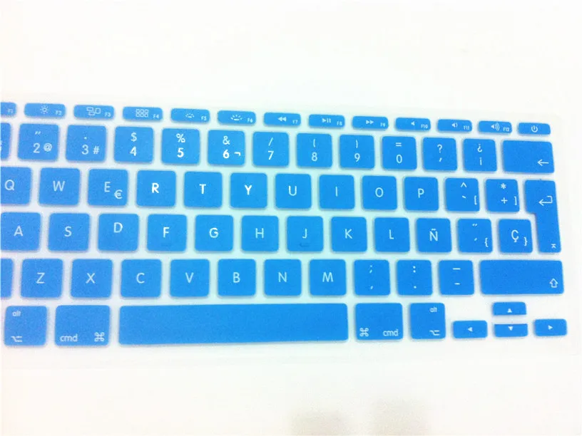 Для apple MacBook Air 11 6 дюймов &quotEU layout Испанский Великобритания/ЕС Силиконовый мягкий