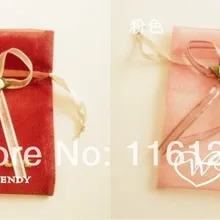 Аппликация 9*12 см 7 видов цветов Pattern подарка Organza конфеты Сумки ювелирные Вышивка Крестом Пакет чехол